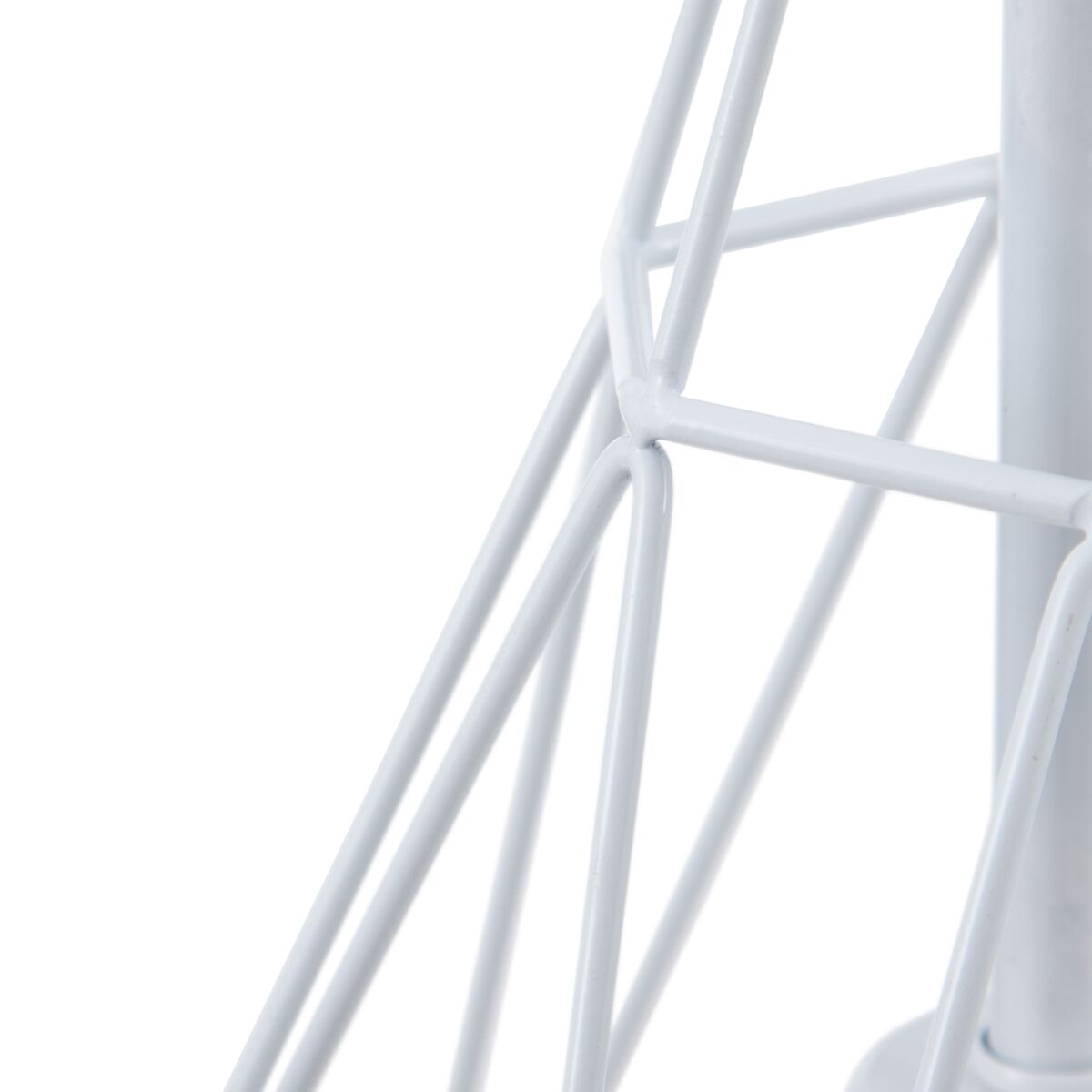 Candeeiro de teto Metal 26 x 26 x 46 cm Branco